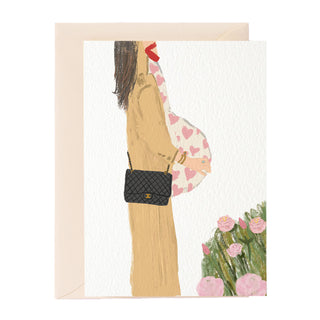 Waiting For The Baby Greeting Card