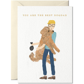 Dogdad  Greeting Card