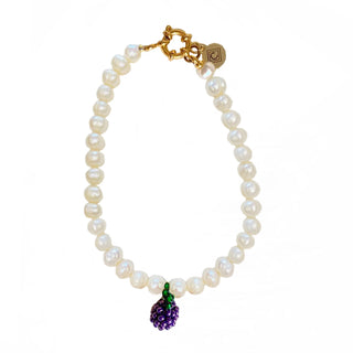 Grapes and Glamour Bracelet