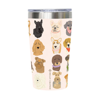 Taza de viaje para amantes de los perros