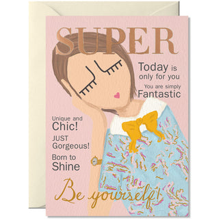 Super ed. 4 Greeting Card